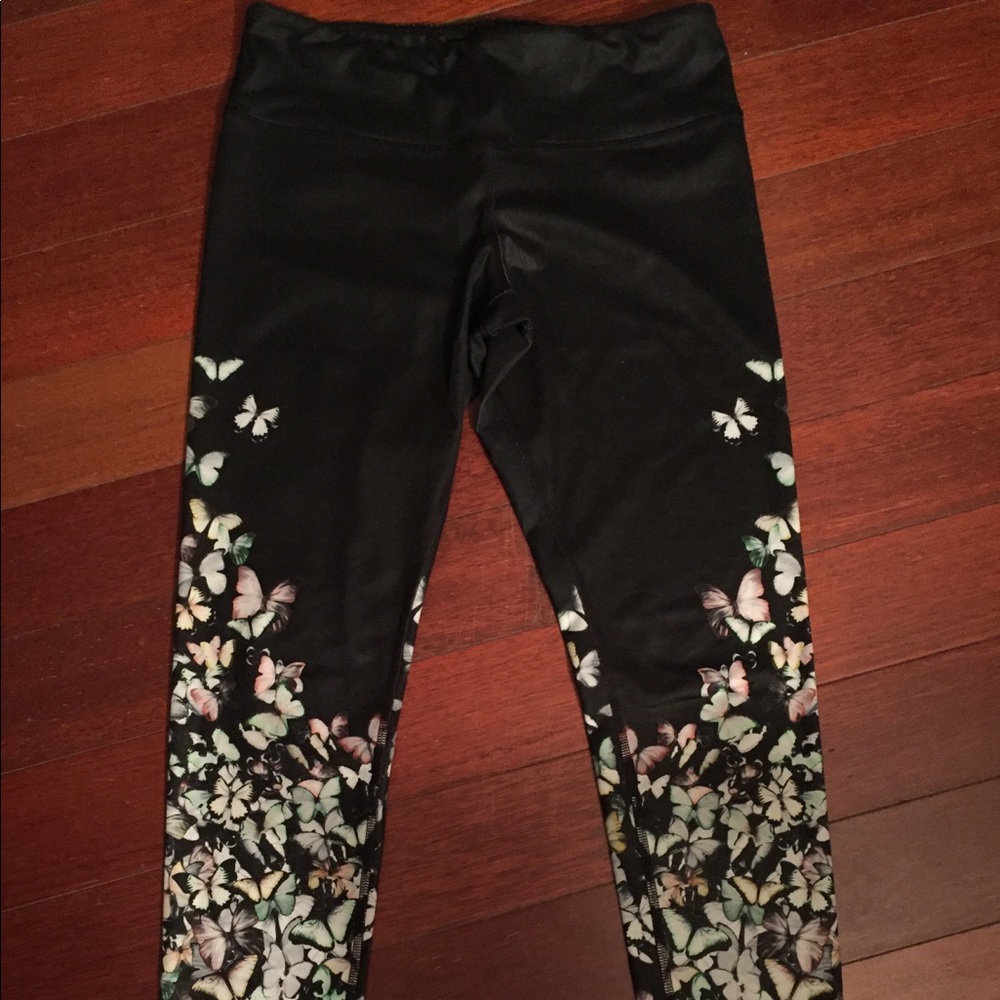 Aloyoga airbrush leggings